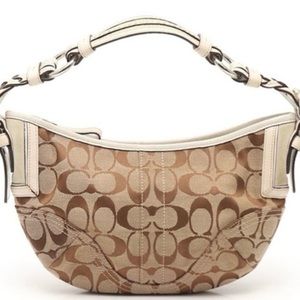 Vintage Signature Coach Hobo